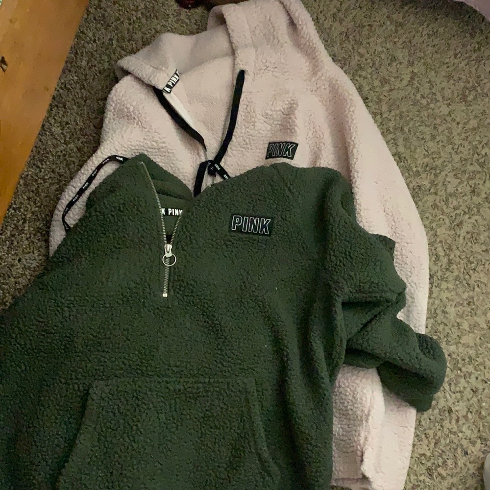 Pink hoodie